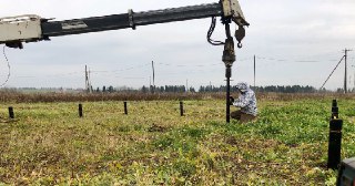 Установка винтовых свай Кингисепп цена от 3150 руб.