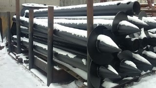 Винтовые сваи диаметром 73 мм Кингисеппе цена от 1365 руб.