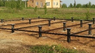 Установка и монтаж - винтовые сваи в Кингисеппе для свайного фундамента дома. Цена от 2100 руб - видео закручивание